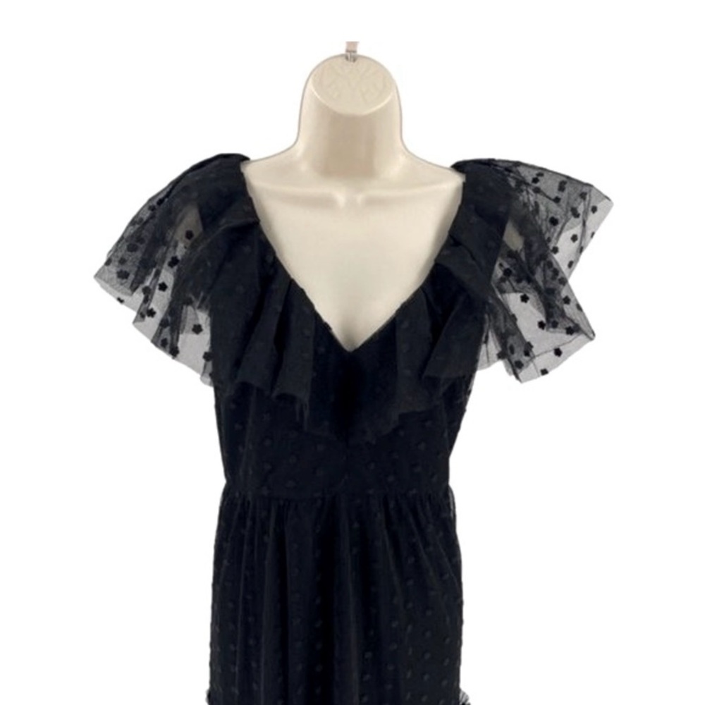 Black tool semiformal dress